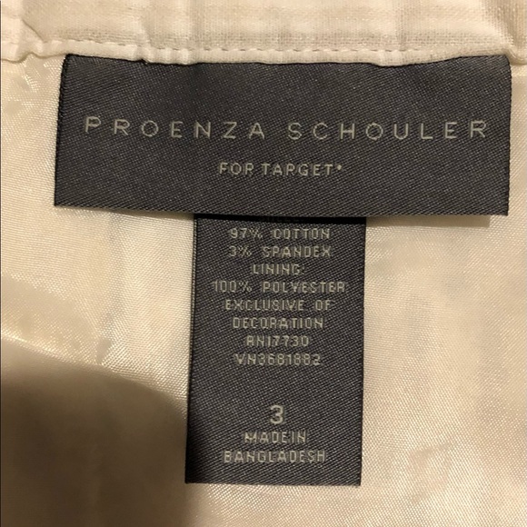 Beige skirt and matching shirt.Proenza Schouler for Target. Skirt size 3:shirt M - Picture 2 of 4